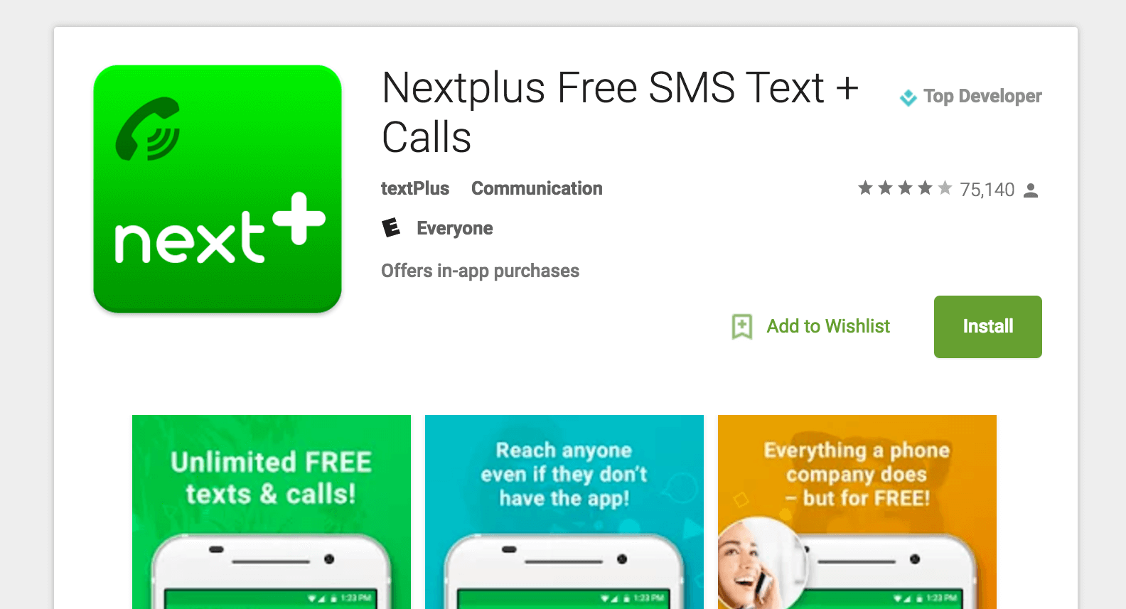 Nextplus Dialer